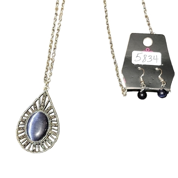 Paparazzi Necklace - Total Tranquility - Blue NWT - Picture 8 of 9